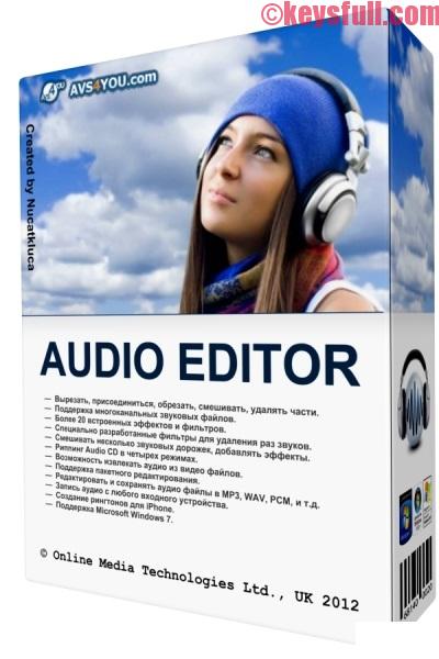 Free Audio Editor 2016 Serial Key